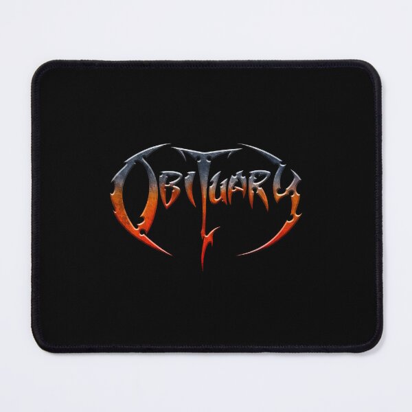 Item preview, Obituary Orange Metal Logo designed and sold by Talentity55.