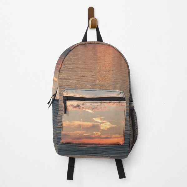 Item preview, Oceanside Sunset with Delicate Gauzy Cloud Streaks designed and sold by Georgia Mizuleva.