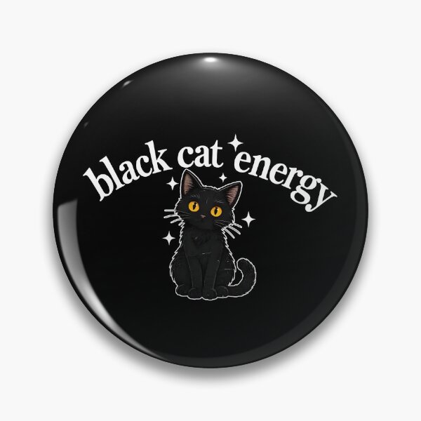 Aperçu de l'œuvre Black Cat Energy créée et vendue par seektopus.
