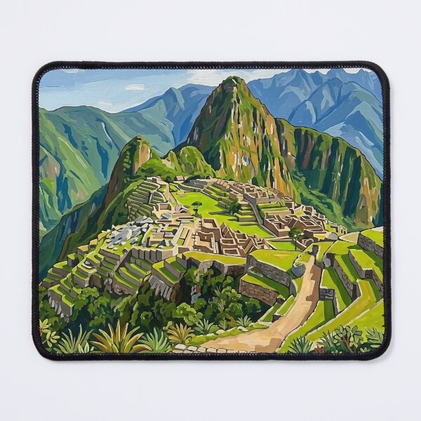Item preview, Machu-Picchu Acrylic Print | Peru Travel Poster |  Chilean designed and sold by POSTERIOCREW.
