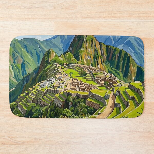 Item preview, Machu-Picchu Acrylic Print | Peru Travel Poster |  Chilean designed and sold by POSTERIOCREW.