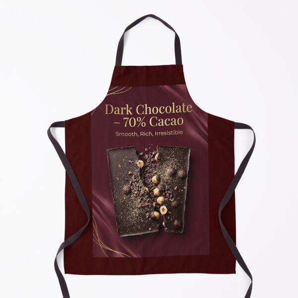 Item preview, Luxury Dark Chocolate 70% Cacao Hazelnut designed and sold by KreatoLab.