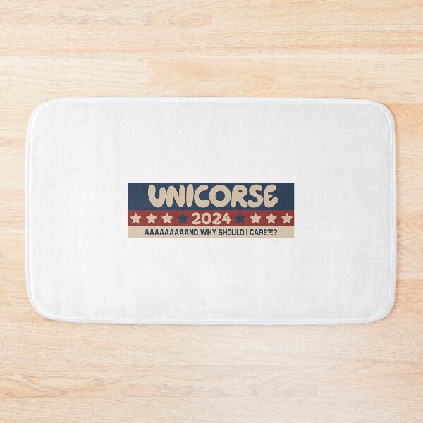 Item preview, Unicorse 2024 Aaaaaaaaand Why Should I Care designed and sold by auburn-worsham.