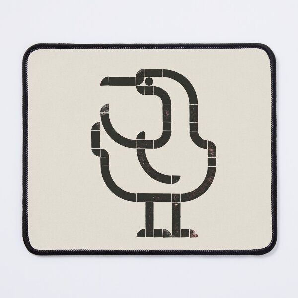 Item preview, Morning Wind — Cormorant | Geometric Bird Illustration - black designed and sold by POCOmuchoStudio.