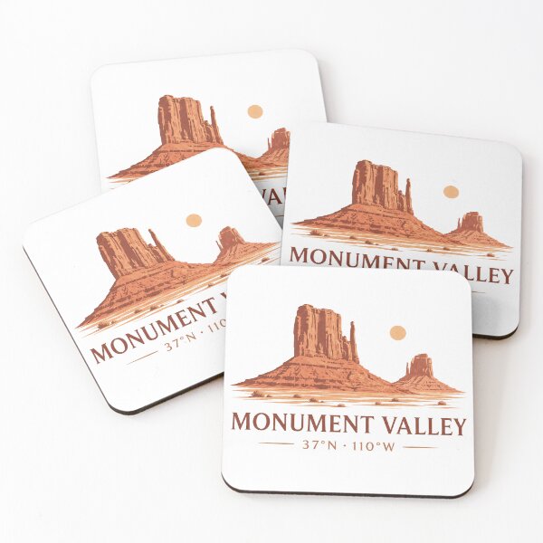 Item preview, Monument Valley Coordinates – Southwest USA Desert Art designed and sold by ChicClicker.