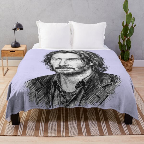 Item preview, Keano Pencil Sketch Portrait 2 designed and sold by DigitalandPhoto.