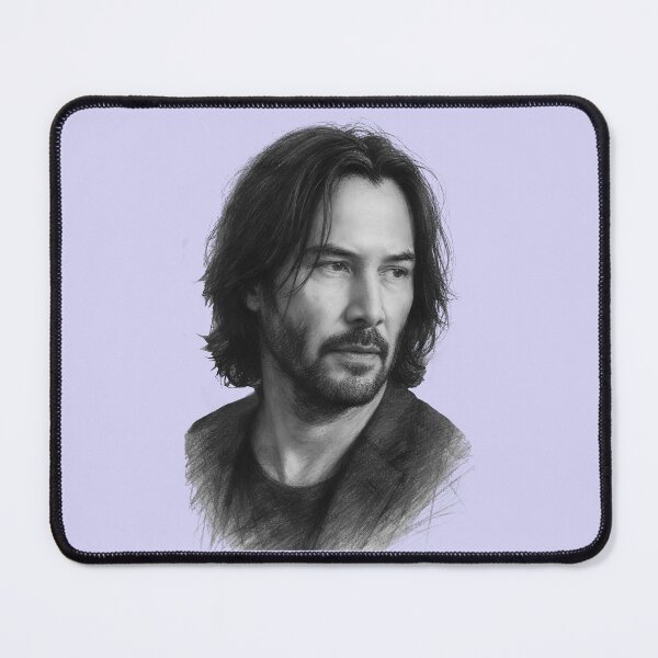 Item preview, Keano Pencil Sketch Portrait 3 designed and sold by DigitalandPhoto.