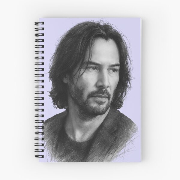 Item preview, Keano Pencil Sketch Portrait 3 designed and sold by DigitalandPhoto.