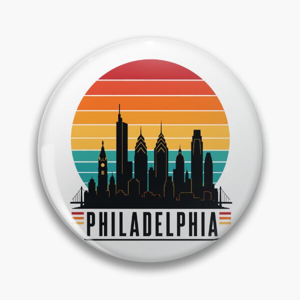 Item preview, Retro Philadelphia Skyline | Vintage Philly Sunset | Pennsylvania City designed and sold by ZIGLWORKS.