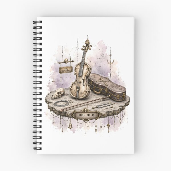 Item preview, Necropunk Bone Violin - Final Movement designed and sold by Shadow Sprite Art.