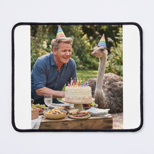 Item preview, Gordon ramsay ostrich picnic ostrichs animal pet nature meme memes funny parody christmas birthday designed and sold by CheeseBlueprint.
