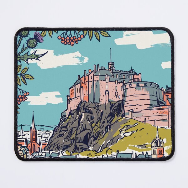 Item preview, Edinburgh Vintage Retro Scotland Travel designed and sold by RareDeerArt.