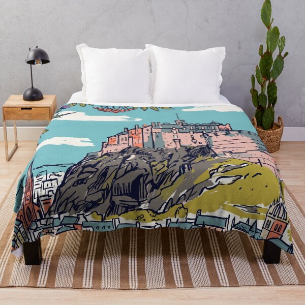 Item preview, Edinburgh Vintage Retro Scotland Travel designed and sold by RareDeerArt.