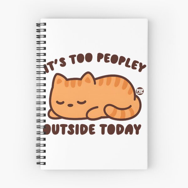 Item preview, Too Peopley Cat Introvert Funny Feline Lover Gift Idea | Limited Edition designed and sold by Mallerlite.