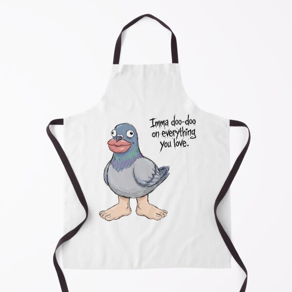 Item preview, Funny Weird Pigeon With Human Lips Doo-Doo On Everything You Love designed and sold by Sekla-Studio.