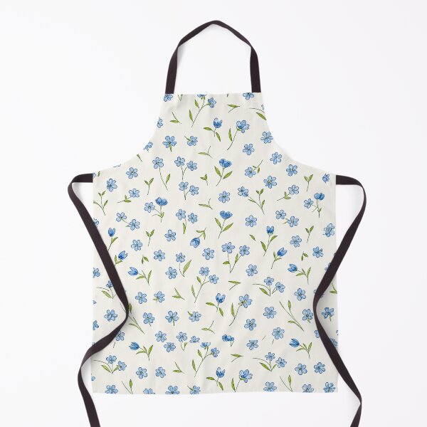 Item preview, Cute Blue Flowers Pattern design designed and sold by LunaVales.