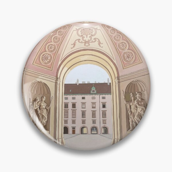 Item preview, Museum-Hofburg Acrylic Print | Vienna Travel Poster | Austrian  designed and sold by POSTERIOCREW.
