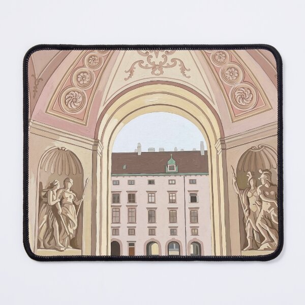 Item preview, Museum-Hofburg Acrylic Print | Vienna Travel Poster | Austrian designed and sold by POSTERIOCREW.