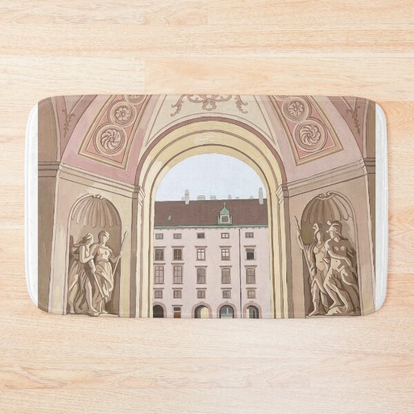 Item preview, Museum-Hofburg Acrylic Print | Vienna Travel Poster | Austrian  designed and sold by POSTERIOCREW.