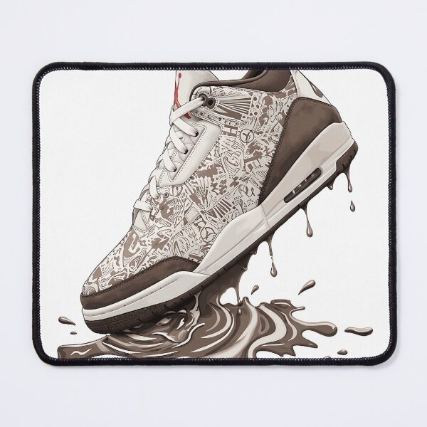 Item preview, Sneaker Mocha Drip Doodle Art designed and sold by JenniferP19118.