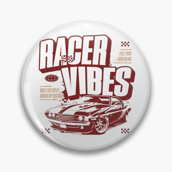 Item preview, Racer Vibes – Built for Speed Driven by Passion | Vintage Muscle Car designed and sold by MindMess Studio.