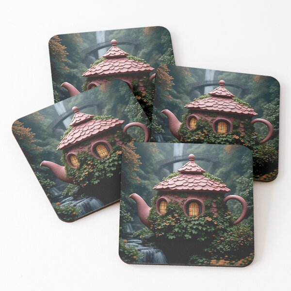 Item preview, The Enchanted Teapot Cottage designed and sold by Vhelir-Art.
