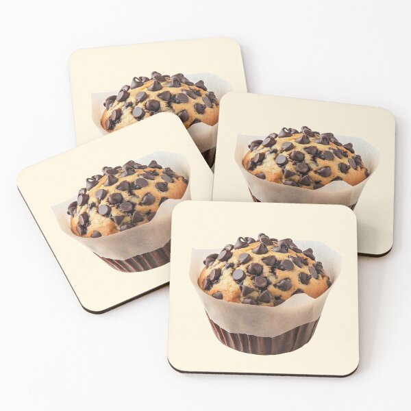 Item preview, Cozy Autumn Chocolate Chip Muffin designed and sold by jianina-alondra.