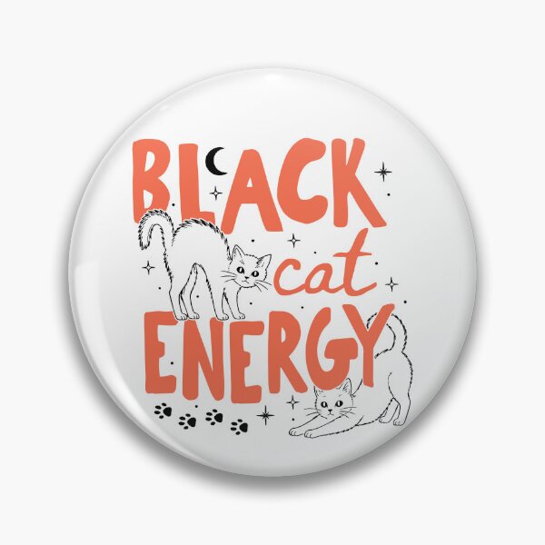 Aperçu de l'œuvre Black Cat Energy créée et vendue par seektopus.