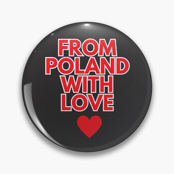 Item preview, From Poland with Love – Red Polish Heart Design designed and sold by icreativestudio.