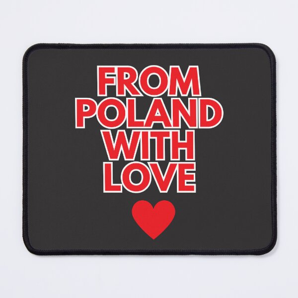 Item preview, From Poland with Love – Red Polish Heart Design designed and sold by icreativestudio.