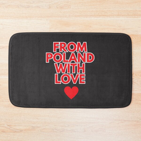 Item preview, From Poland with Love – Red Polish Heart Design designed and sold by icreativestudio.