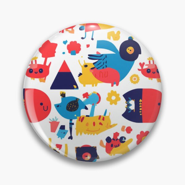 Item preview, Cute Colourful Cartoon Animals Playful Kids Pattern designed and sold by My Gluten Free Life UK.