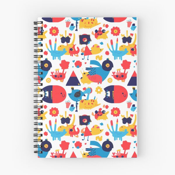 Item preview, Cute Colourful Cartoon Animals Playful Kids Pattern designed and sold by My Gluten Free Life UK.