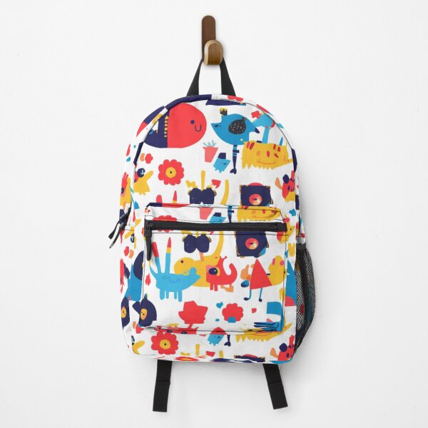 Item preview, Cute Colourful Cartoon Animals Playful Kids Pattern designed and sold by My Gluten Free Life UK.