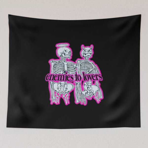 Item preview, Enemies To Lovers Skeletons designed and sold by weirdove.