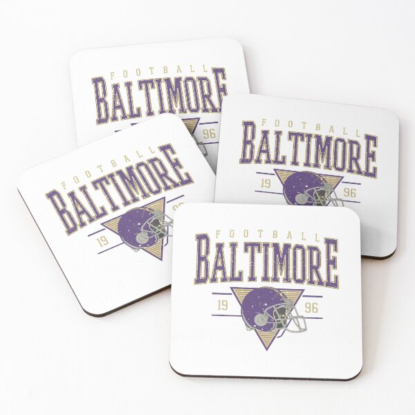 Item preview, Baltimore Football Retro Helmet Graphic designed and sold by CitrinAvid8.