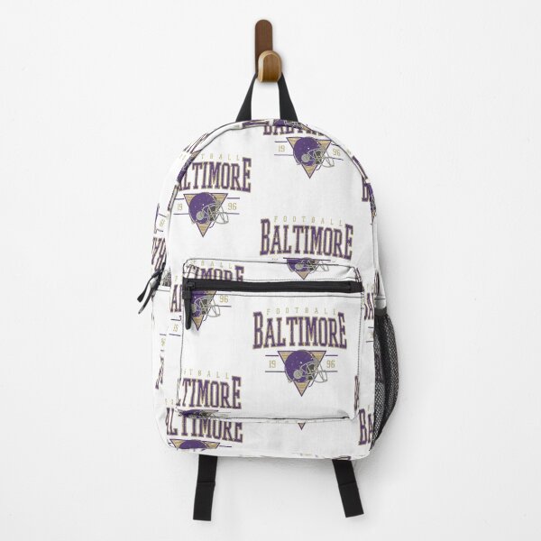 Item preview, Baltimore Football Retro Helmet Graphic designed and sold by CitrinAvid8.