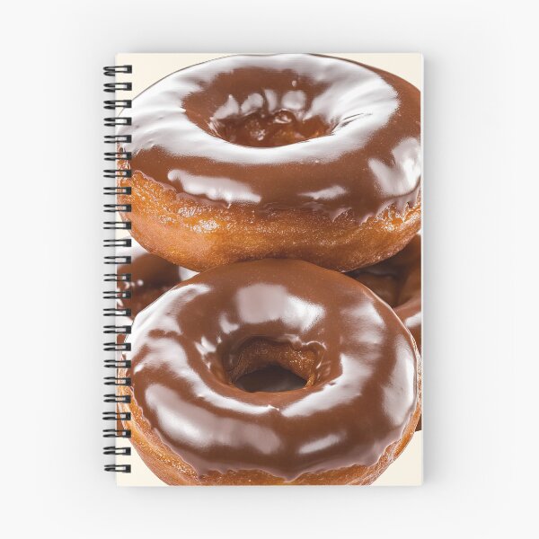 Item preview, Cozy Autumn Chocolate Glazed Donuts designed and sold by jianina-alondra.