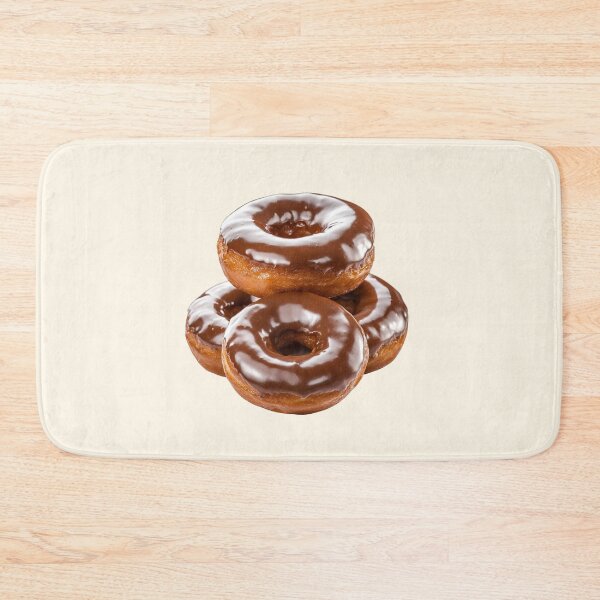 Item preview, Cozy Autumn Chocolate Glazed Donuts designed and sold by jianina-alondra.