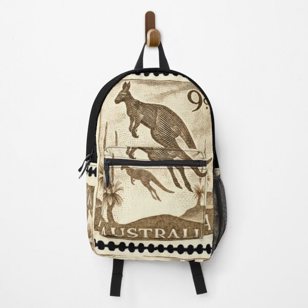 Item preview, Vintage Kangaroo Australian Pre Decimal Stamp designed and sold by WanderingLife.