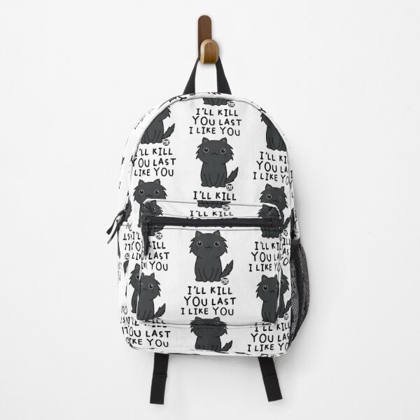 Item preview, I Will Kill You Last Funny Sarcastic Cat Lover Gift Idea | ⭐⭐⭐⭐⭐ designed and sold by Mallerlite.