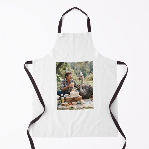 Item preview, David hasselhoff ostrich picnic ostrichs animal pet nature meme memes funny parody christmas birthday  designed and sold by CheeseBlueprint.