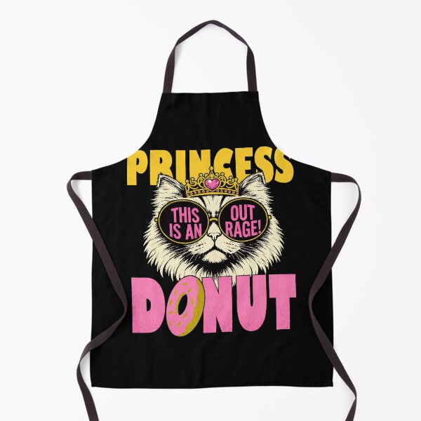 Item preview, Princess Cat Donut Rage Graphic designed and sold by ScottClar95063.