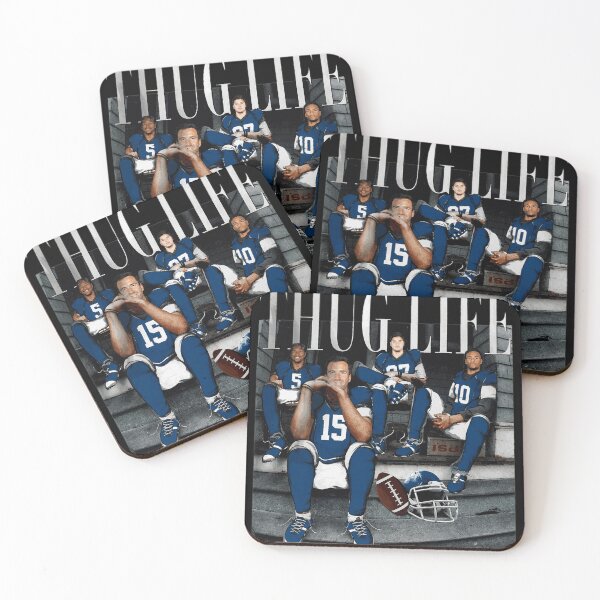 Item preview, Retro Football Stars 'Thug Life' Graphic designed and sold by EricMoral26399.