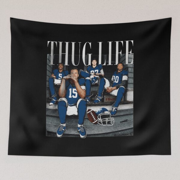 Item preview, Retro Football Stars 'Thug Life' Graphic designed and sold by EricMoral26399.