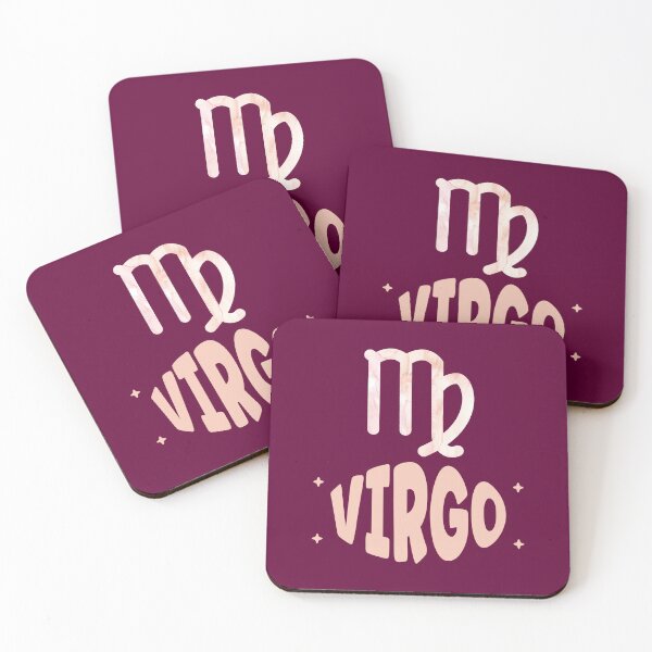 Item preview, Pink Virgo Zodiac Sign Groovy Symbol designed and sold by creativerooney.