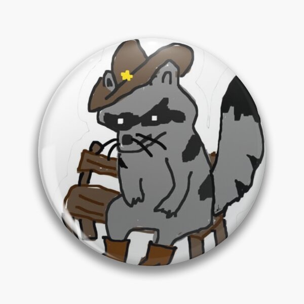Item preview, It Is What It Is And It Is Not Great Cowboy Raccoon designed and sold by JossDesign15.