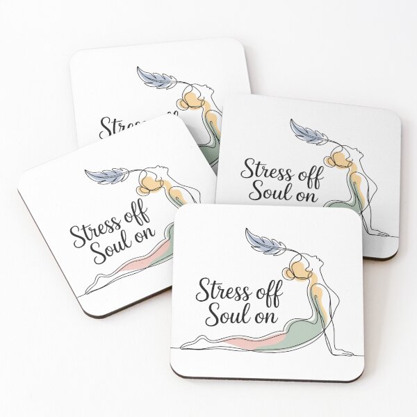Item preview, Stress off Soul on for Mindful Living and Self Care for Stress designed and sold by 108stillness.