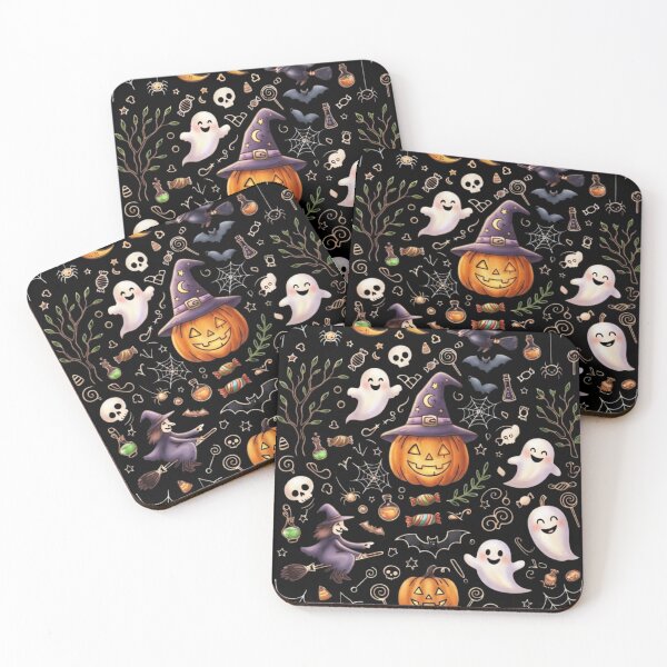 Item preview, ​Cute and Spooky Halloween Doodles Digital Illustration designed and sold by BS Creations.