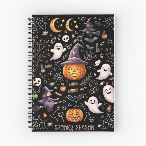 Item preview, ​Cute and Spooky Halloween Doodles Digital Illustration designed and sold by BS Creations.